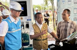 Kunjungi SPKLU di Banten, Menteri ESDM Apresiasi Kesiapan PLN Sambut Mudik Lebaran 2025