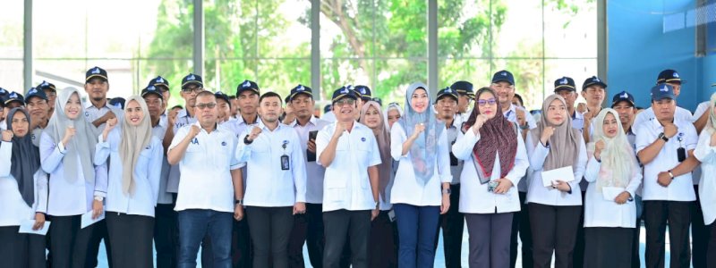 PDAM Makassar gelar Halal bihalal. Beni Iskandar: Ayo kembali Kerja Tingkatkan Kinerja