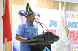 Pelantikan Koni dan Perwosi Bantaeng, Bupati Uji Nurdin Minta Prestasi Olahraga Bangkit Kembali