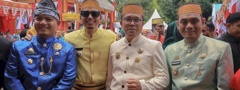 Hadiri Hari Jadi Bone ke-695, Hermanto Apresiasi Pelestarian Budaya Lokal