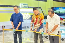 Wahana Gokart Indoor Terbesar di Sulawesi Selatan Resmi di Buka