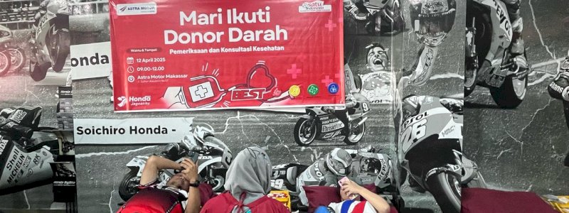 Asmo Sulsel Gelar Donor Darah untuk Bantu Sesama, Pemeriksaan  dan Konsultasi Kesehatan