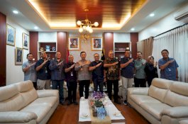 Sinergi Pengamanan dan Kelancaran Distribusi Logistik, SPJM Laksanakan Kunjungan Silaturrahmi ke POLDA Sulsel