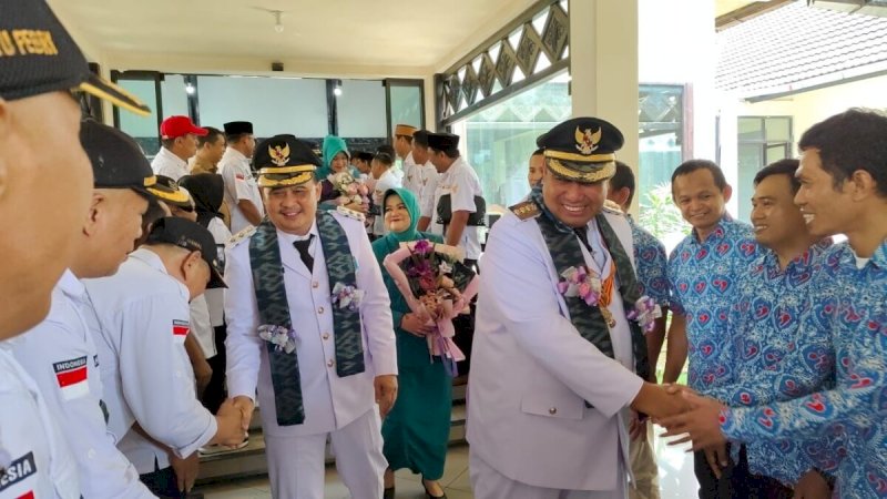 Pidato Perdana, Bupati Maros Chaidir Syam Apresiasi untuk Suhartina Bohari