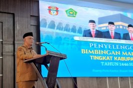Wakil Bupati Wajo Tekankan Pentingnya Niat Ikhlas dan Menjaga Nama Baik Jemaah Haji