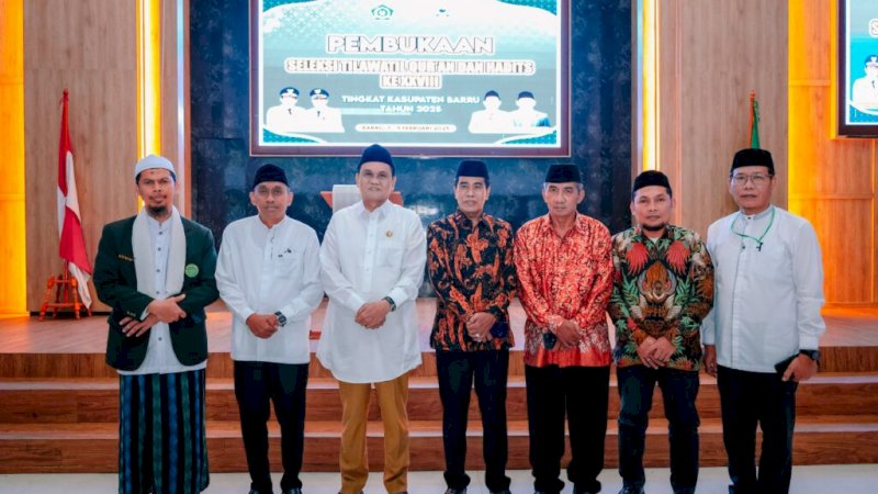 Bupati Barru Buka STQH XXVIII, Harap Lahirkan Penghafal Qur'an dan Hadits Terbaik