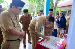 Bupati Barru Resmikan Gedung Baru SMPN 18 Barru