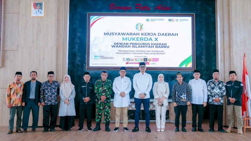 Bupati Barru Buka Mukerda X Wahdah Islamiyah, Apresiasi Kontribusi untuk Daerah