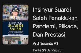 Buku Tentang Suardi Saleh Terbit Diakhir Masa Jabatannya