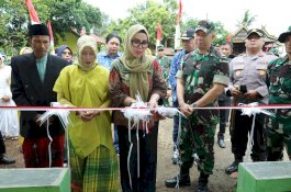 Danrem 141/Tp dan Bupati Barru Resmikan Renovasi RTLH dan Sumur Bor Program TMMD ke-123