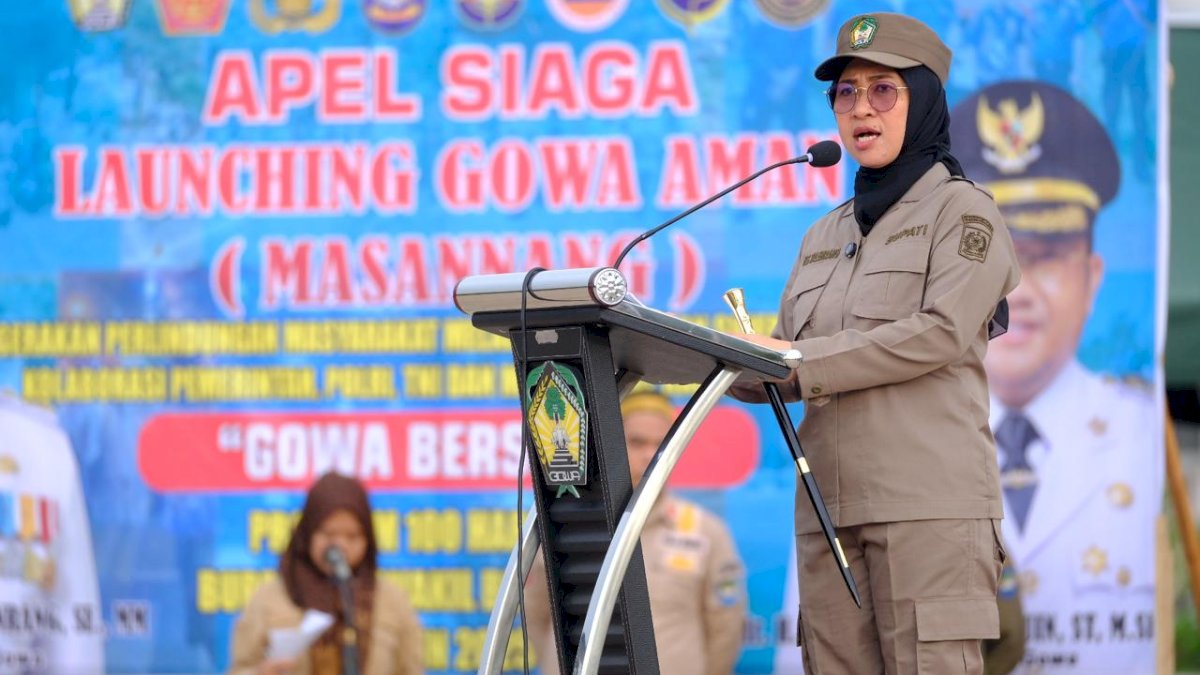 Bupati Husniah Tegaskan Sinergitas Kunci Wujudkan Gowa Aman