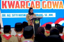 Bupati Gowa Dorong Sinergi Program Pramuka dan Pemerintah