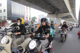 80 Wanita Muda Fashionable Ikuti Acara Scoopy Velocreativity Bersama Asmo Sulsel