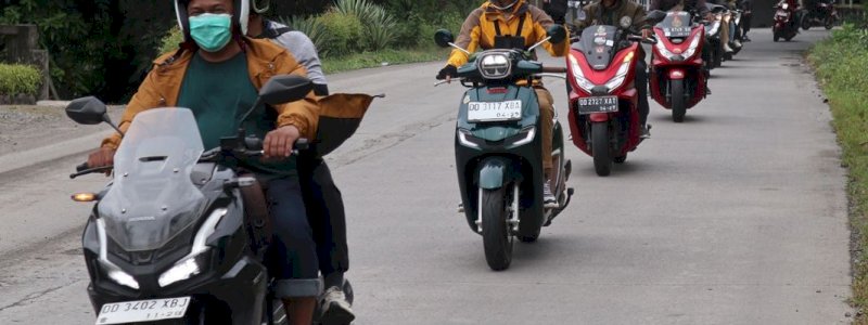 Astra Motor Sulsel Berikan Tips "Touring saat Long Weekend " dengan Sepeda Motor Honda