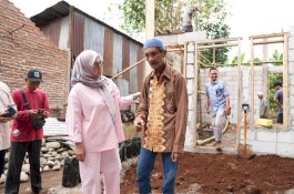 Bupati Gowa Pantau Progres Bedah Rumah Keluarga Miskin Ekstrem