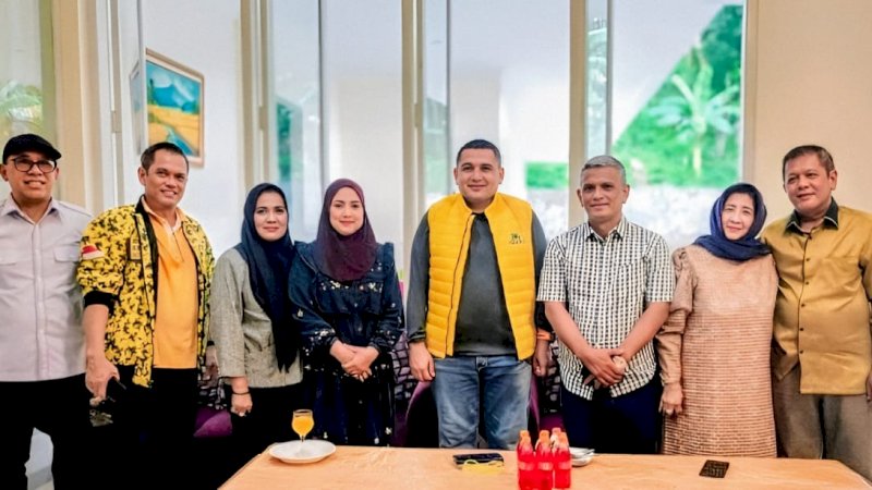 Jelang Musda Golkar Sulsel 2025, Appi Temui Ketua DPD II Golkar Wajo