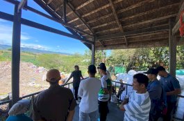 Tasming Hamid Tinjau Lokasi Penanaman Jagung dan Infrastruktur Kota di Lapadde