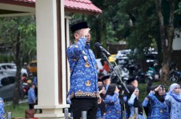 Tasming Hamid Instruksikan Sanksi bagi ASN Tak Hadir Upacara HKN