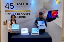 ASUS Memiliki Jajaran Laptop AI Tercepat Paling Lengkap di Indonesia Laptop AI terbaik ASUS hadir dalam berbagai platform, dengan performa NPU 45+ TOPS