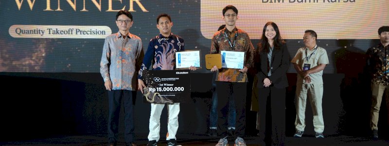 Serius Terapkan Teknologi Digital, Bumi Karsa Sabet Juara 1 Kompetisi BIM Nasional