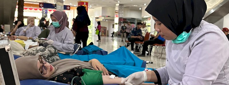 GMTD gelar Aksi Donor Darah dan Health Talk bertajuk &ldquo;Donor Darah, Sehatkan Jantungmu, Tolong Sesama Mu&rdquo;