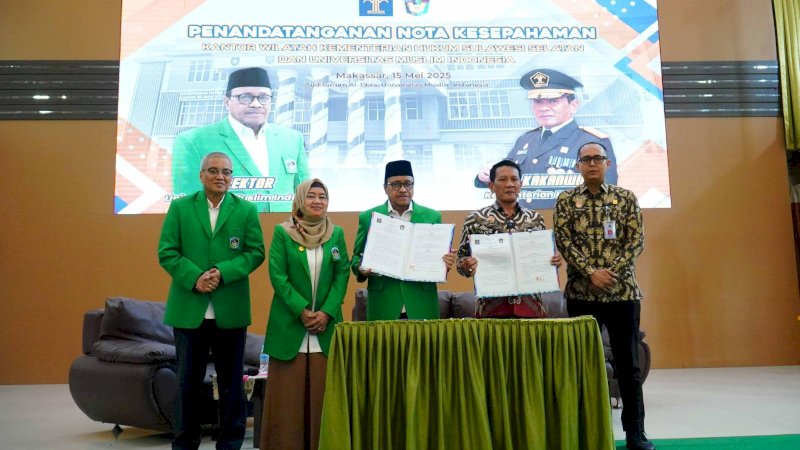 Kanwil Kemenkum sulsel dan UMI Makassar jalin kerjasama