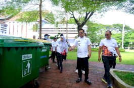 Pemkab Gowa Siapkan 12 Unit Tempat Sampah di Lokasi CFD