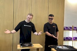 Juara Dunia Kopi Martin Wolfi hadir Di Peresmian cabang Ke-2 Sachi Indonesia 