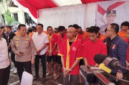 Operasi Pekat Lipu 2025, Ratusan Tersangka Ditangkap Polisi