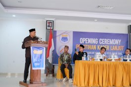 Buka Pelatihan Kader Lanjut PMII, Hermanto Dorong Semangat Intelektual dan Pengabdian Pemuda