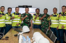Dorong Sinergi Pembangunan Berkelanjutan, Danrem 141/TP Kunjungi Site MDA