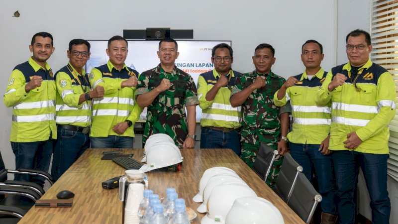 Dorong Sinergi Pembangunan Berkelanjutan, Danrem 141/TP Kunjungi Site MDA