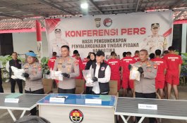Pengungkapan Kasus Narkoba Polres Gowa, Barang Bukti Berkisar 300 Juta