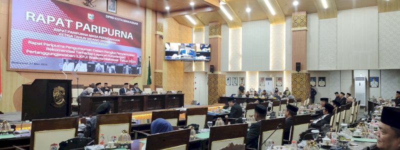 DPRD Makassar Minta Pemkot Sanksi Kepala OPD yang Tak Hadir Pembahasan LKPJ 
