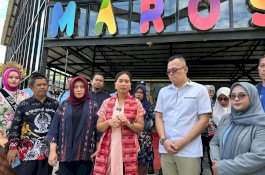  Wamenpar Kunjungi Maros Highland, Destinasi Wisata Alam Bergaya Modern