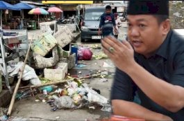 Sampah Menumpuk di Pasar Siwa, DPRD Wajo Desak Evaluasi OPD Terkait
