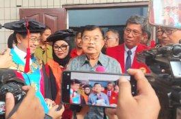 Begini Pesan Mantan Wapres Jusuf Kalla Saat Hadir di Wisuda UNHAS