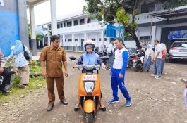 Asmo Sulsel Tingkatkan Kesadaran Keselamatan Berkendara di SMKS YPKK Limbung Gowa