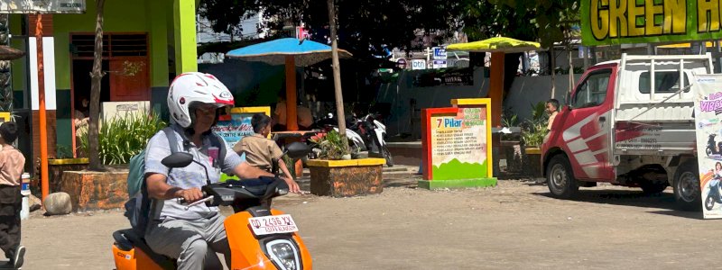 Asmo Sulsel Berikan Edukasi Safety Riding untuk Dinas Pendidikan Kabupaten Gowa, Test Ride Honda Icon-e Ramaikan Suasana