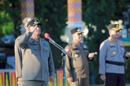Forkopimda Wajo Gelar Apel Pengamanan Idul Adha, Kapolres: Kami Siap Amankan Perayaan