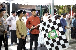 Takbir Menggema di Parepare, Tasming Hamid dan Hermanto Lepas Peserta Lomba Takbir Keliling