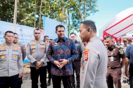Wakapolda Sulsel dan Bupati Bantaeng Resmikan Groundbreaking Gudang Ketahanan Pangan