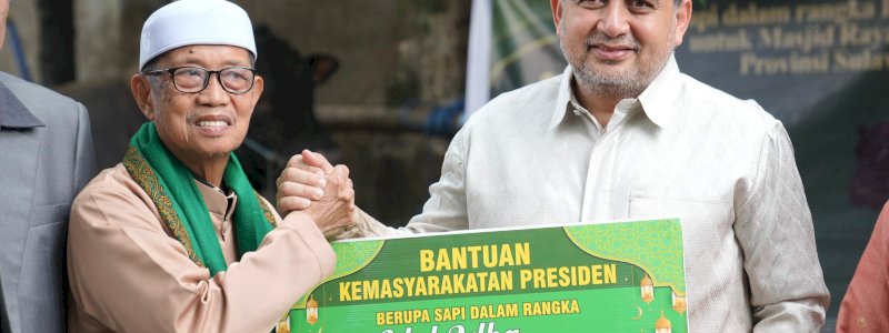Presiden Berkurban di Makassar, Munafri-Aliyah Ucapkan Terima Kasih kepada Prabowo
