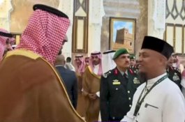 Gubernur Sulsel Hadiri Jamuan Putra Mahkota Kerajaan Arab Saudi di Istana Mina