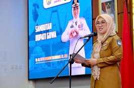 Bupati Gowa Lepas Ketua PN Sungguminasa