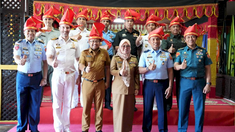 Bupati Gowa Perkenalkan Nilai Budaya Lokal kepada Pasis Negara Sahabat Sesko TNI