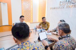 Bupati Bantaeng Serahkan Studi Kelayakan Pembangunan Irigasi ke BBWS Pompengan Jeneberang