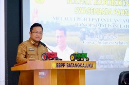 Pemkab Gowa Komitmen Dukung Penuh Swasembada Pangan Nasional