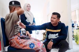 200 Anak Disunat Gratis, Bupati Bantaeng Uji Nurdin Apresiasi Bakti Sosial FK Unhas