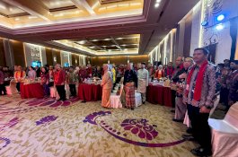 Hadiri Pelantikan KKSS, Uji Nurdin Ucapkan Selamat untuk Amran Sulaiman